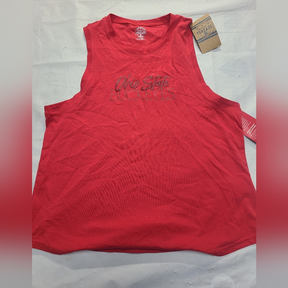NCAA Ohio State Buckeye Women's Tonal Tank Top Size Large
